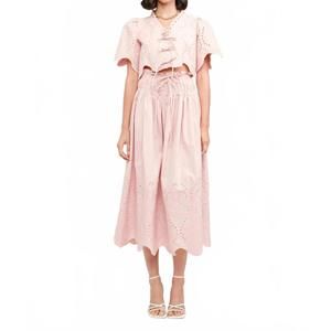 NEW SOFIE THE LABEL margot blouse in pink